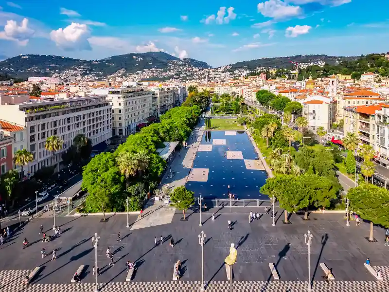 photo du centre-ville de Nice