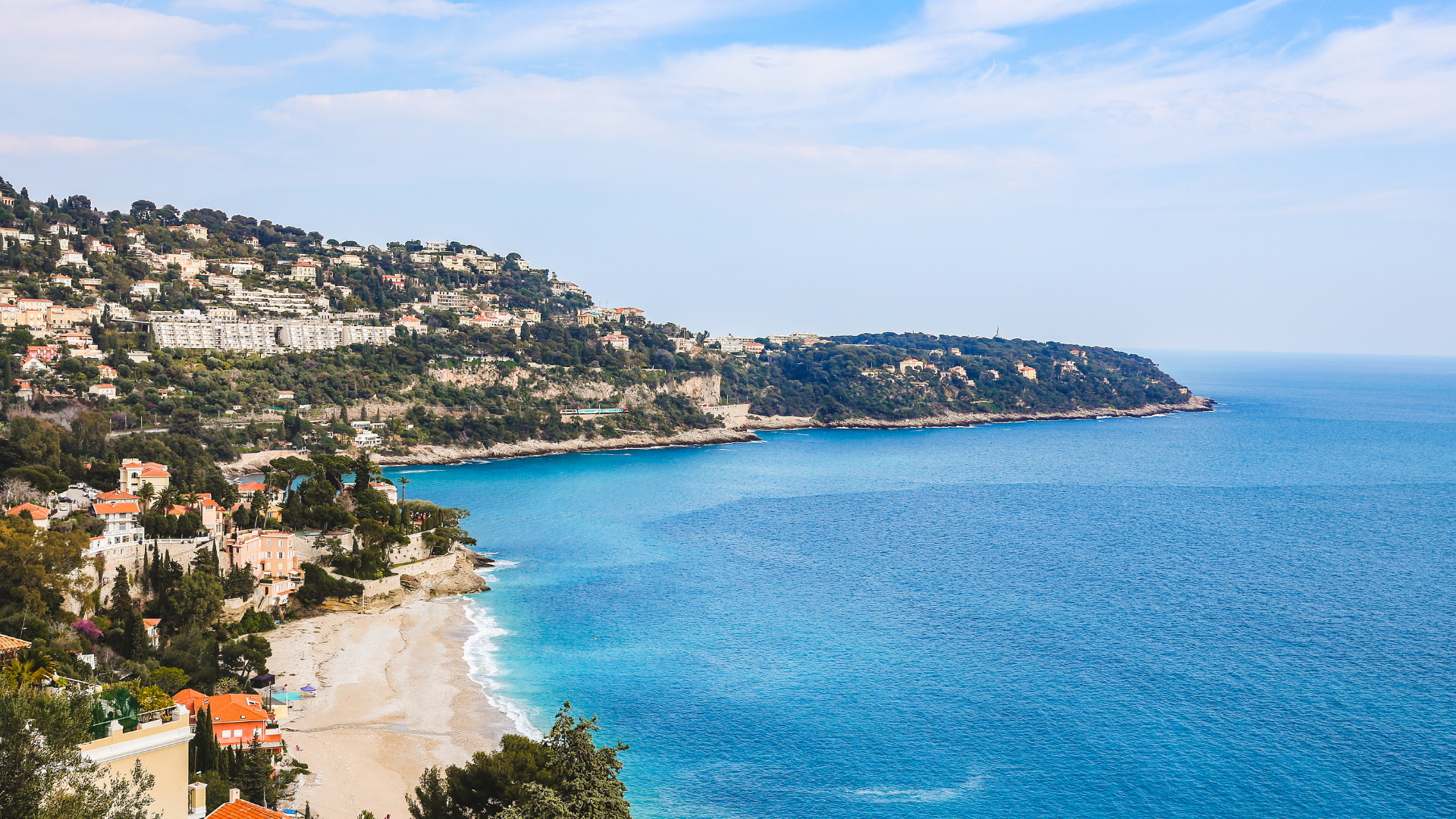 bronzer tranquillement à Cap-Martin