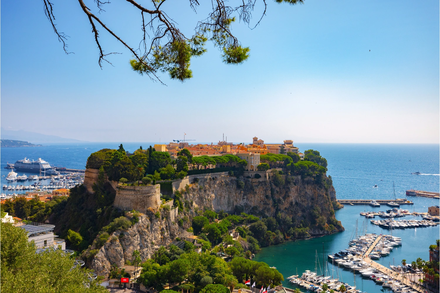 vista su Monaco
