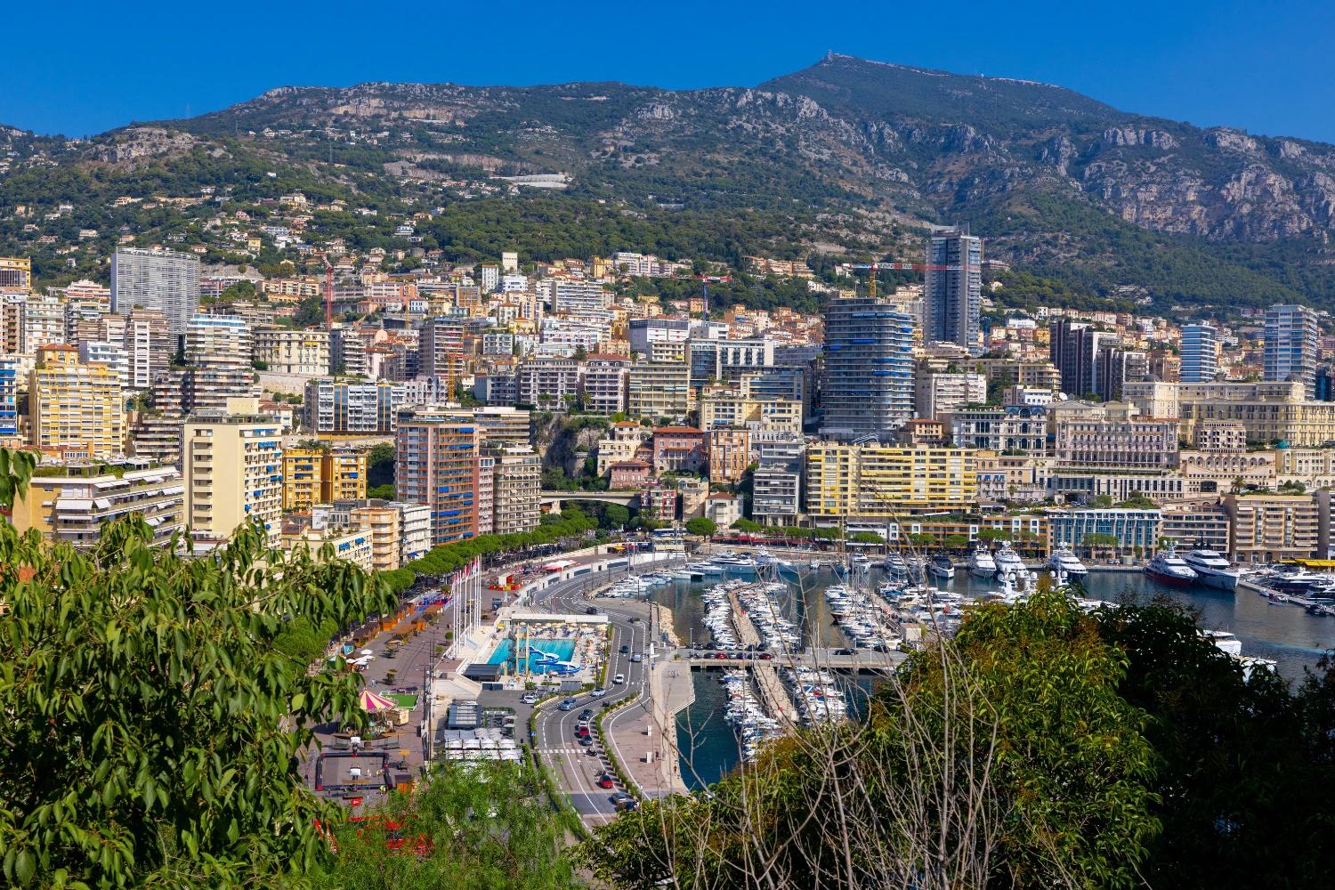 vista su Monaco