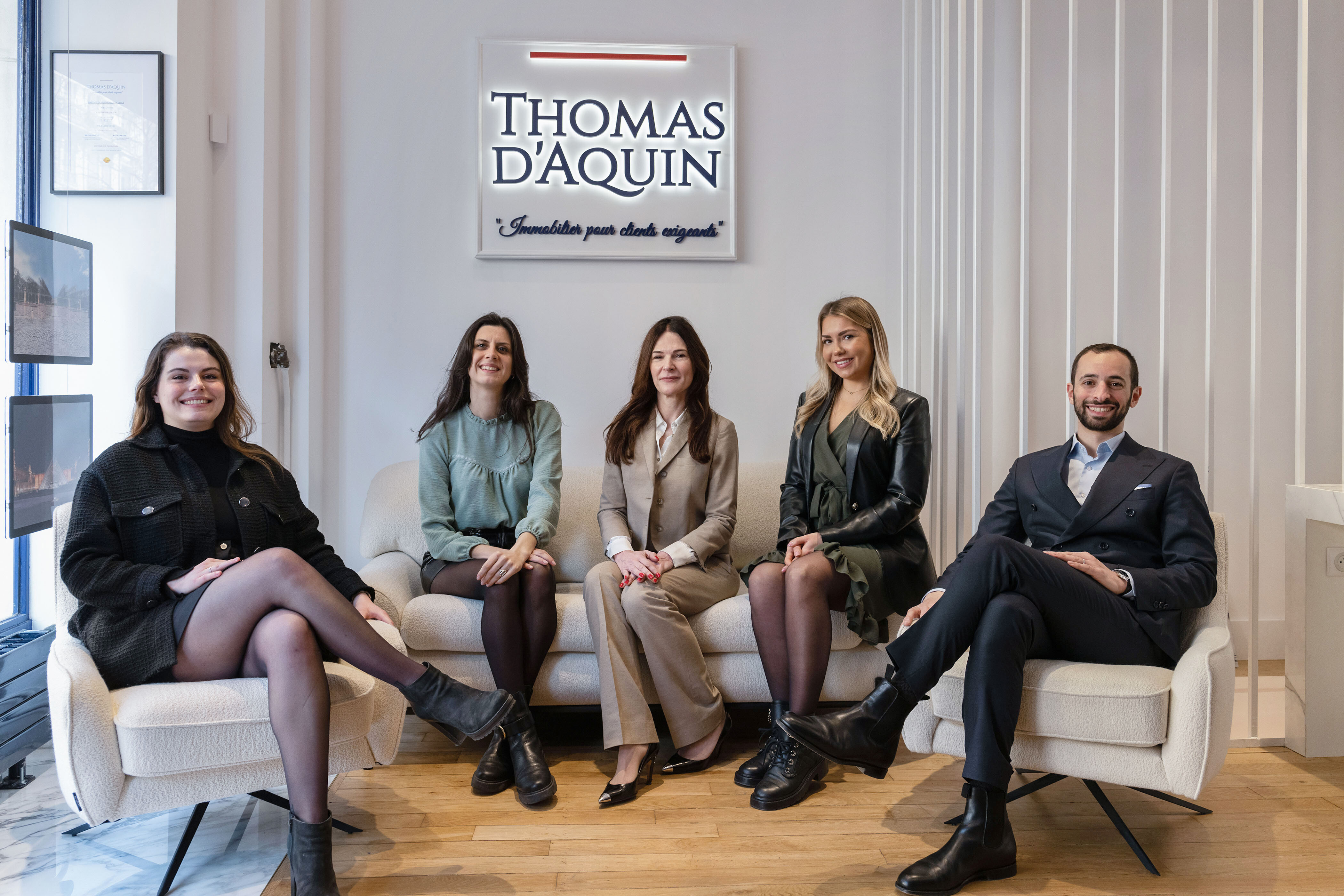 L’équipe Thomas d’Aquin incarne un service immobilier sur-mesure, fondé sur l’écoute, l’expertise et la proximité