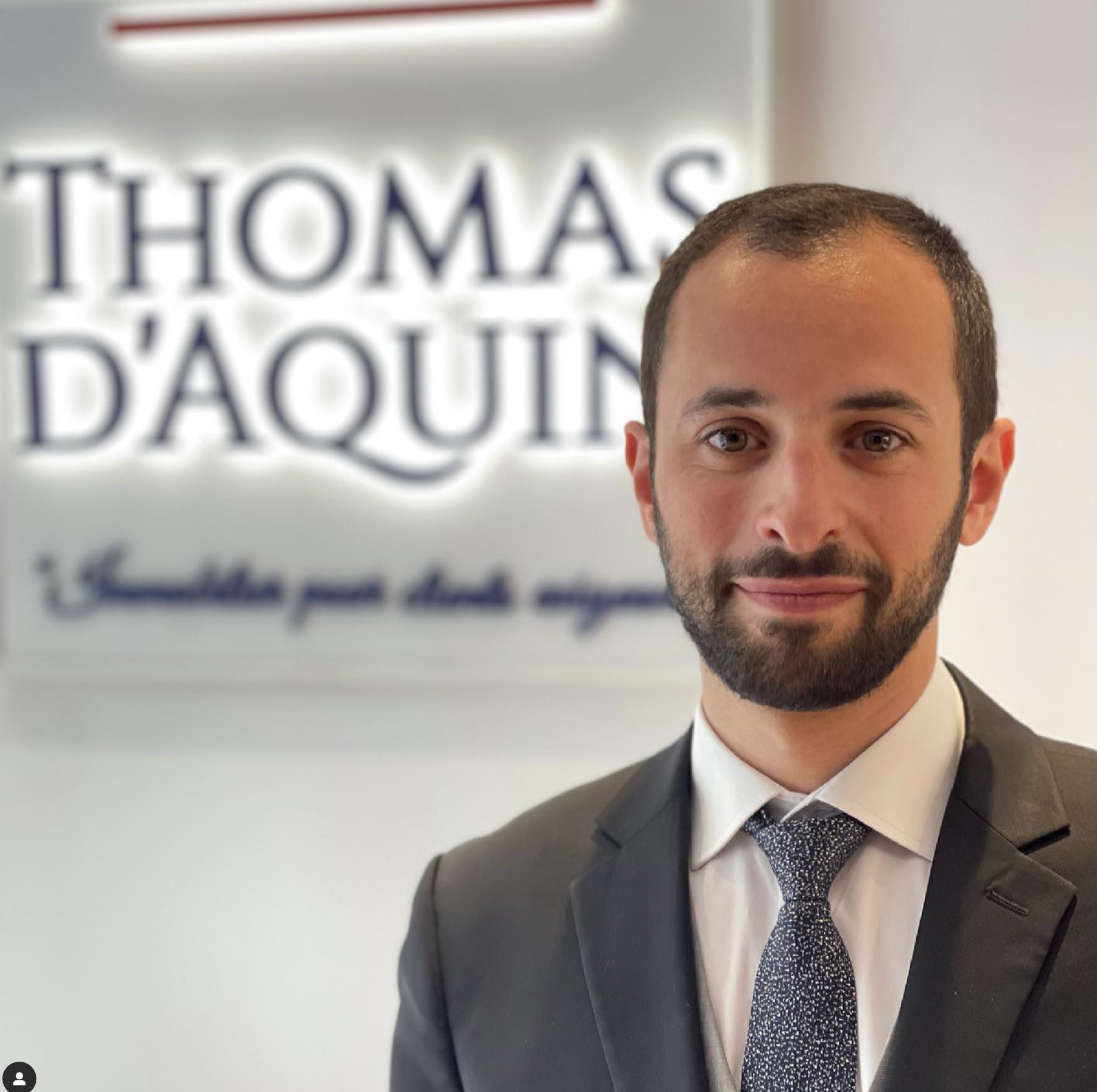 Laurent Benhamou, dirigeant fondateur de l’agence immobilière Thomas d’Aquin à Paris