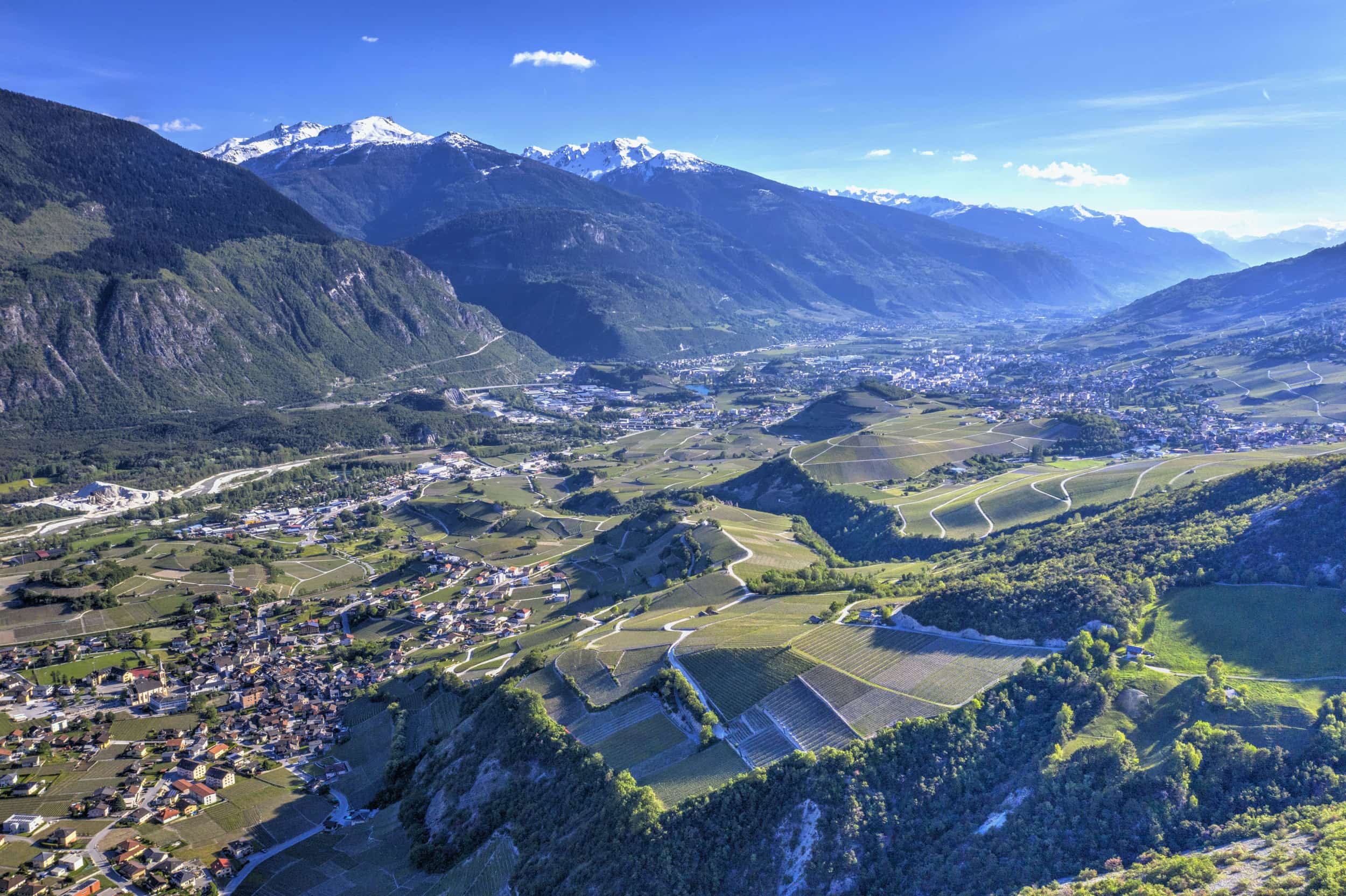 Immobilier en Valais — agence Twixy, vue panoramique sur le canton