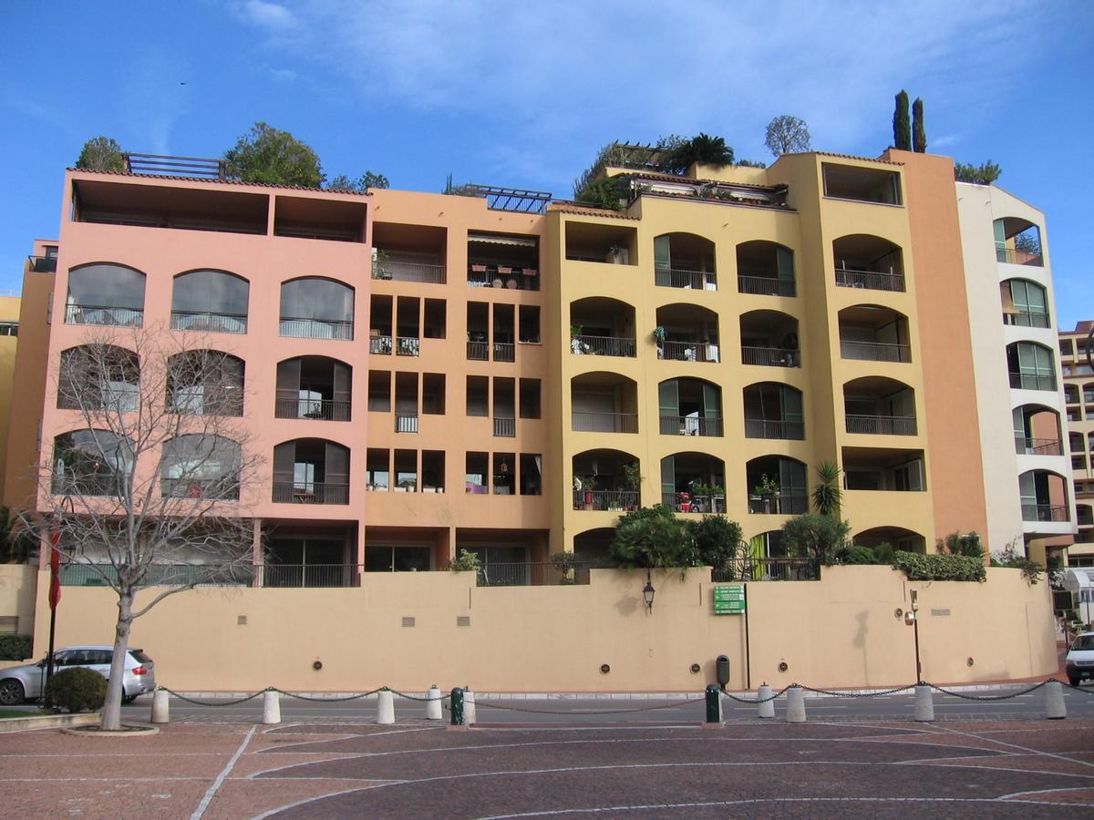 Le Donatello Monaco modern architecture and luxurious residential design.