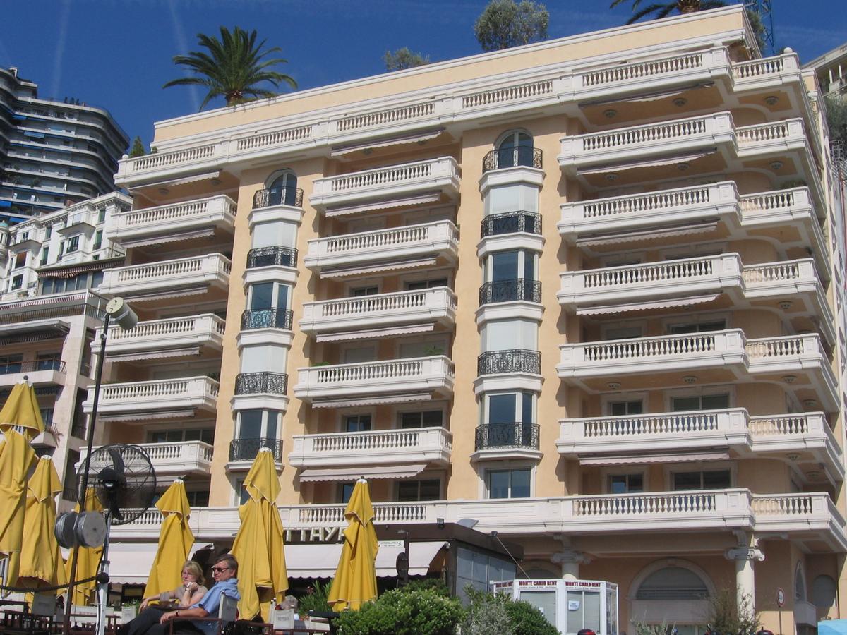 Classical architecture and panoramic views at Porto Bello Monaco, offering a unique blend of elegance and luxury.