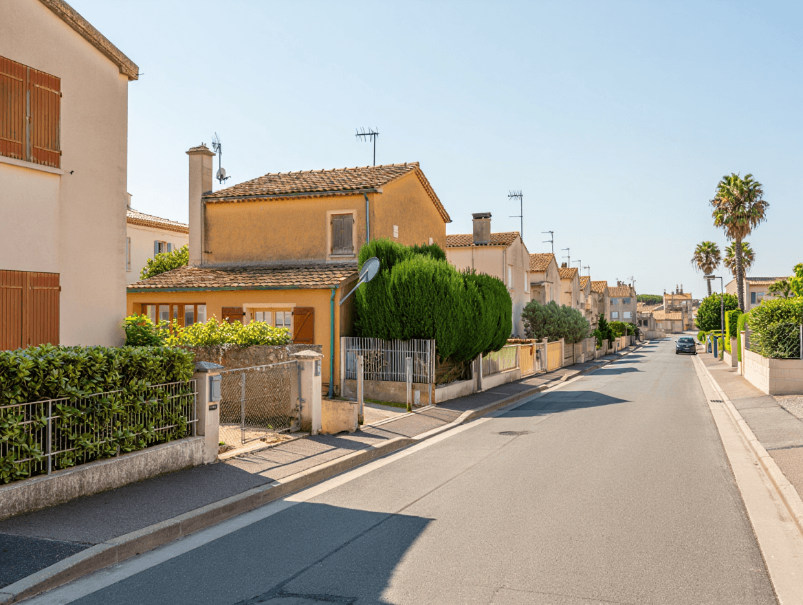 Quartier résidentiel Marseille Est 13010 vente maison