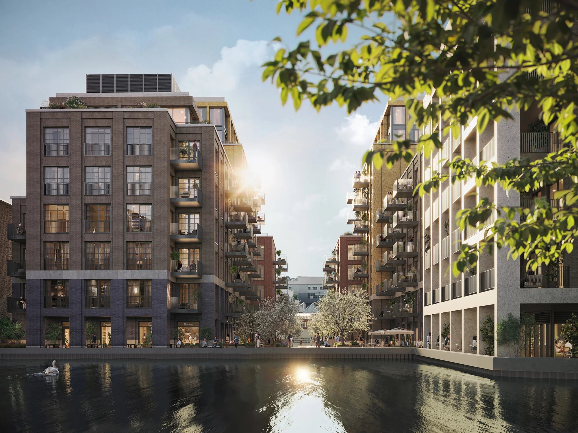 Ransome's Wharf Battersea: apartamentos modernos junto al agua cerca del Támesis