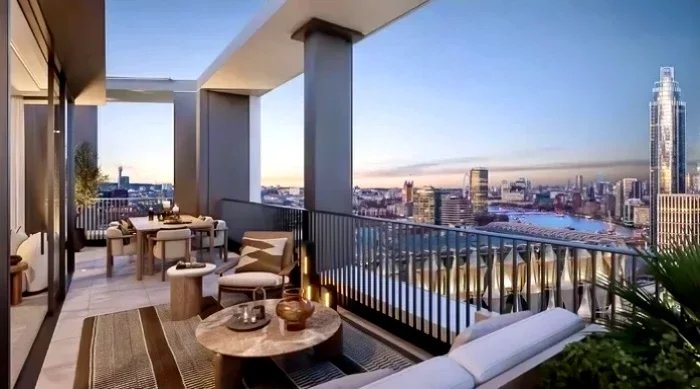 Skyline de Londres al atardecer que simboliza el mercado inmobiliario prime 2026 y la revalorización silenciosa de los precios