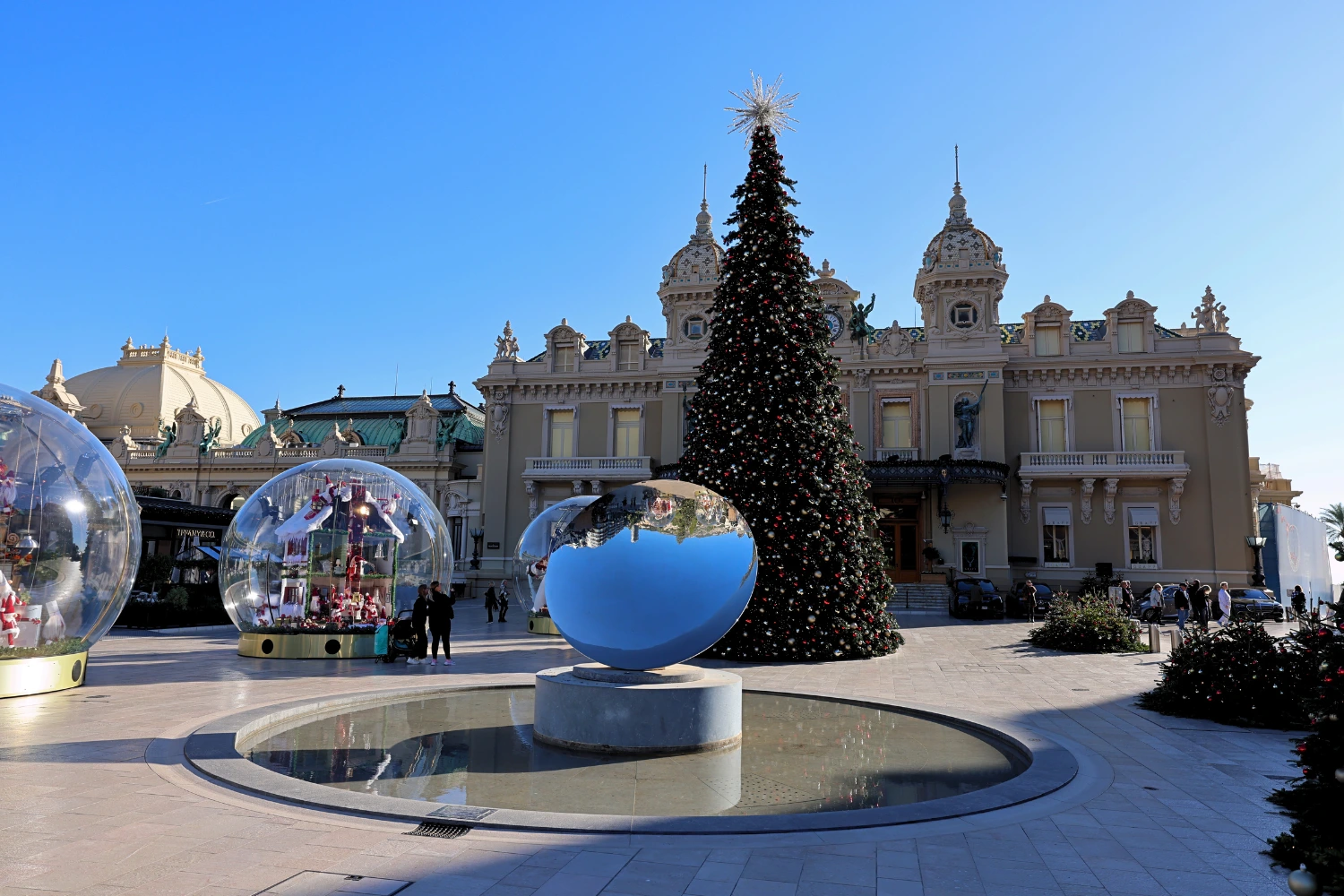 Monaco during christmas time