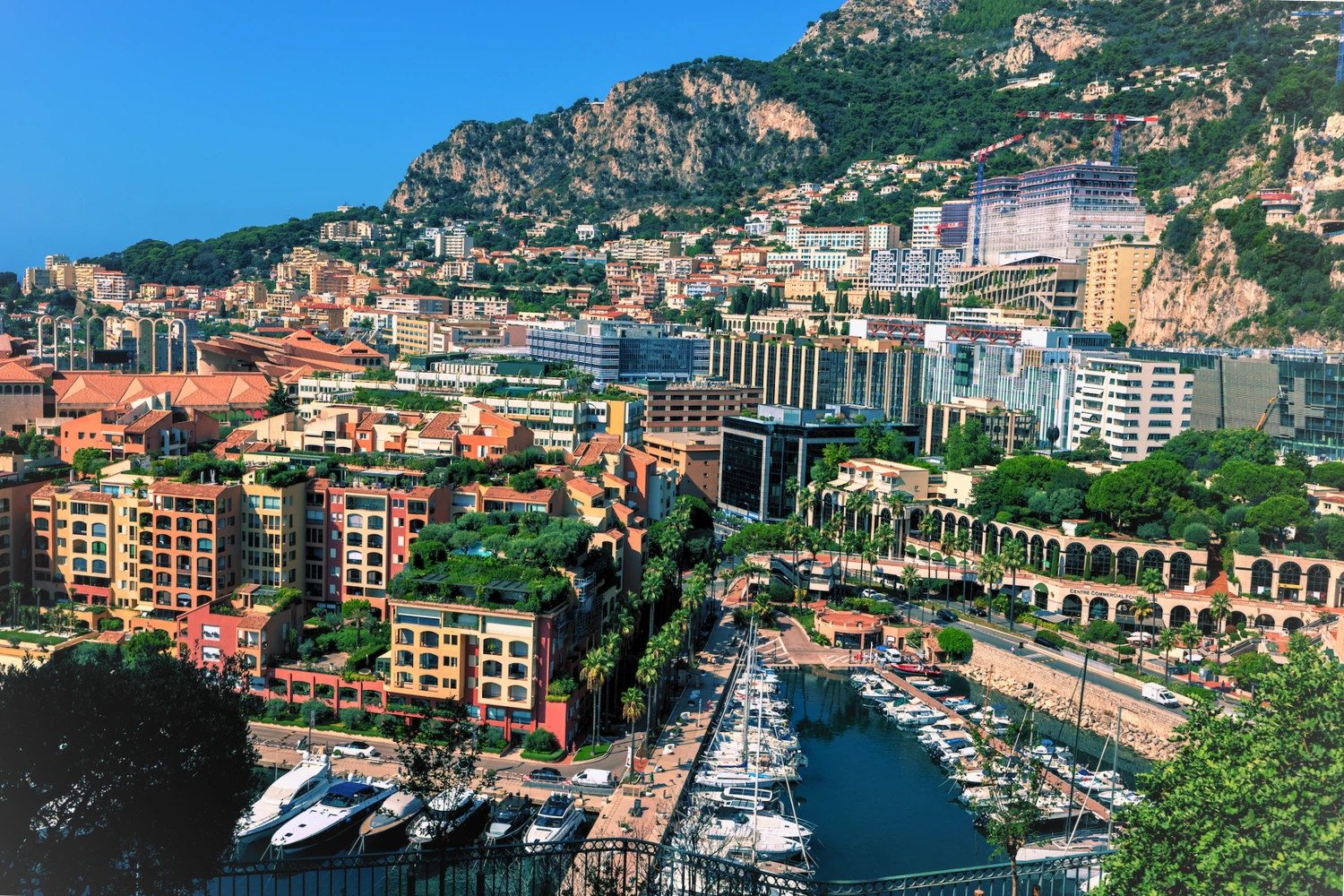 View of Monaco Buildings